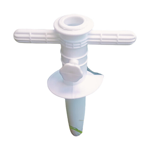 Piquets de plage coupe-vent avec structure renforcée pour-Blanc
