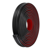 Bandes de Protection murales, moulage de panneau de 16,4-Noir