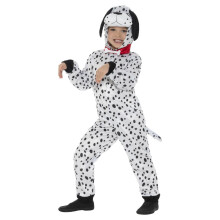 (10-12 Years, White) Smiffys Childrens/Kids Dalmatian Bodysuit