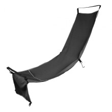 Plane Footrest Leg Rest Foot Hammock Carry On Foot Rest-Black