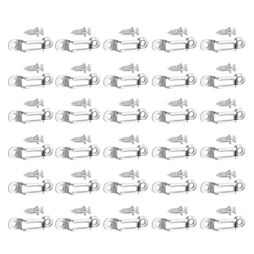 30pcs Concealed Connectors For Strong Load-Silver Direct access