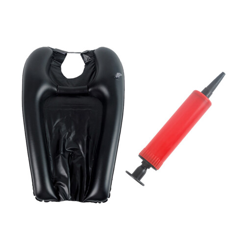 Solution de soins capillaires confortable avec évier gonflable