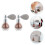 6Stk Glitter Puder Sprayer Makeup Zubehör Für 11