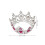 Strass Haarkamm Mini Tiara Für Kindergeburtstag 3