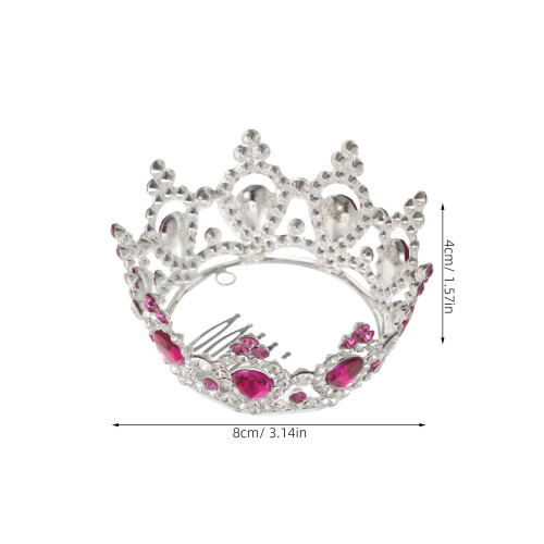 Strass Haarkamm Mini Tiara Für Kindergeburtstag 2