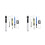2Sets Key Cap Remover Set Met Non-Slip Ontwerp En Multikleuren Borstel 4