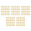 100St Gouden D Ring Stud Te Bevestigen Voor Leren Tassen 10