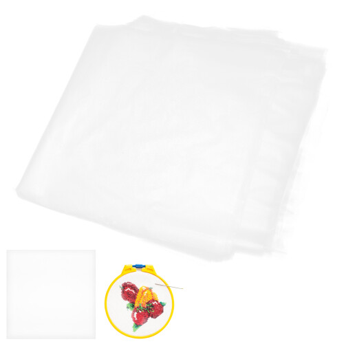 Embroidery Transferpapier Wit Wateroplosbaar Voor Stoffen