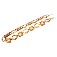 3St Decoratieve Acryl Kettingriemen, Veelzijdige Tasaccessoires Amber