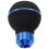 2St Handgeschakelde Auto Versnellingspookknop Leder 5-Speed 1