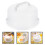 Witte Transparante Cake Bewaarbox Met Handvat En 4