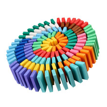 120 Pieces Domino Blocks Colorful Educational Toys for Math Training and Hours of Fun