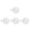 4St Mini Draagbare Wasmachine Wit Voor Snelle Kledingreiniging 6