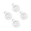 4St Mini Draagbare Wasmachine Wit Voor Snelle Kledingreiniging 3