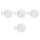 4St Mini Draagbare Wasmachine Wit Voor Snelle Kledingreiniging 7