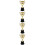 4St Creatieve Gouden PVC Kinderen Wedstrijd Prijs Decor 9