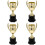 4St Creatieve Gouden PVC Kinderen Wedstrijd Prijs Decor 6
