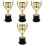 4St Creatieve Gouden PVC Kinderen Wedstrijd Prijs Decor 4