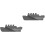 2Stk Kleine Schiff Lesezeichen ABS Material Und Robust 5