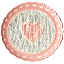 2Stk Stabile Keramik Kuchenplatte Rosa Für Hochzeit Und Party