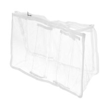 3Stk PVC Organizer Transparent Weiß Für Reise Strand