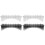 4Pcs Clear Plastic Guide Comb Storage Case Barber Supplies Organizer 4