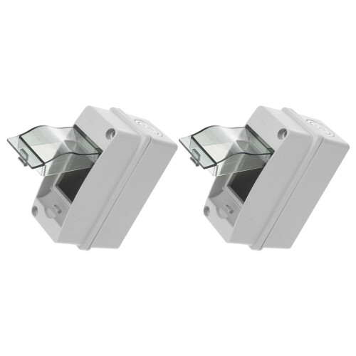 4St Wit 2- Verdeeldoos ABS St IP65 Weerbestendige Elektrische Box