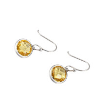 3Paare Gelbe Ohrhänger Damen Elegant Kreativ Langlebig Schmuck