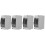 4St Wit 2- Verdeeldoos ABS St IP65 Weerbestendige Elektrische Box 4