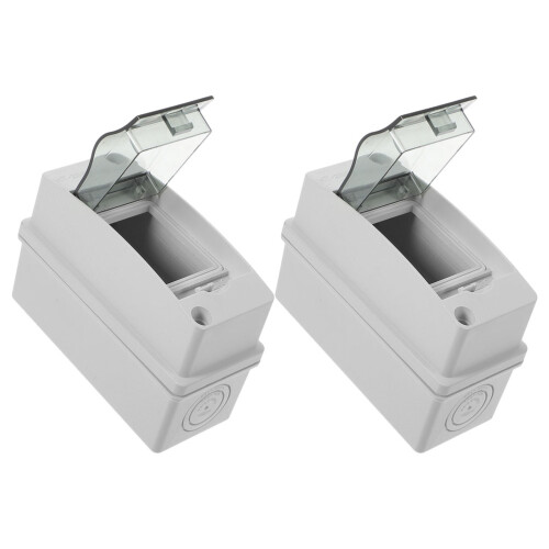 4St Wit 2- Verdeeldoos ABS St IP65 Weerbestendige Elektrische Box 2
