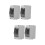 4St Wit 2- Verdeeldoos ABS St IP65 Weerbestendige Elektrische Box 9