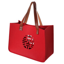 5Stk Filztasche Rot Für Handtasche Hochzeit Geschenk Taschen