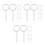 72Stk Kunststoff Lollipop Candy Container Mit Stabilem Design 6