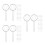 72Stk Kunststoff Lollipop Candy Container Mit Stabilem Design 8