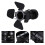 2Stk Indoor LED Decken Spot Lampe Retro Eisen Schwarz 10