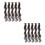 10Pièces Extensions Ondulées Synthétiques Clip-in Confortables 3
