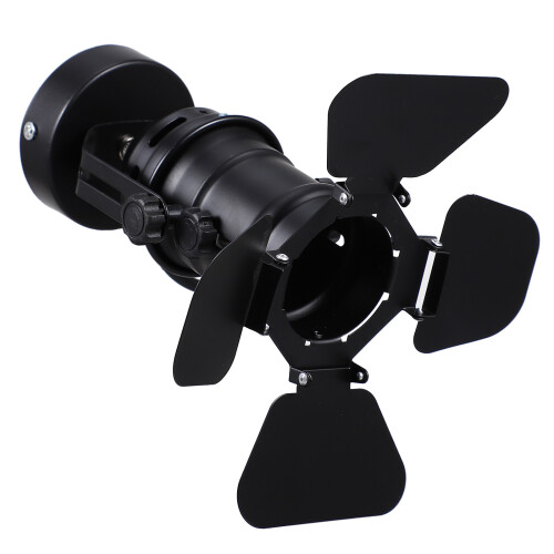 2Stk Indoor LED Decken Spot Lampe Retro Eisen Schwarz 1
