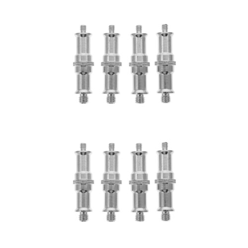 8Stk Kompakter 1/4 Zu 3/8 Lichtstandadapter Aus Robustem 2
