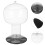 5Pcs PVC Inflatable Hat Storage Rack Portable Transparent Hat Holder 11