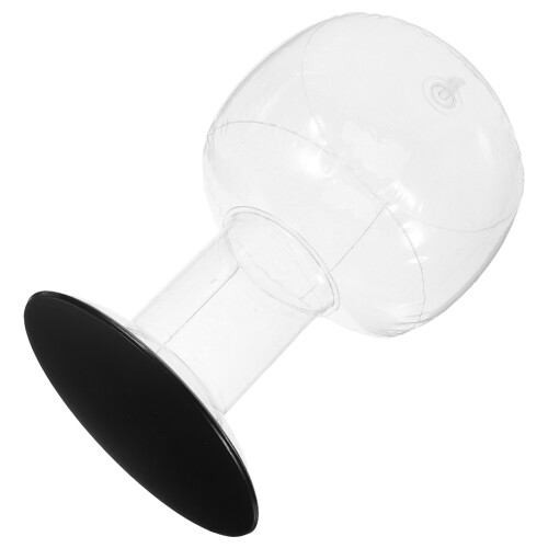 5Pcs PVC Inflatable Hat Storage Rack Portable Transparent Hat Holder 2