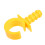 3Pcs Lightweight Window Pull Hook Rod Hook for Sliding Windows Yellow 1