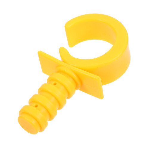 3Pcs Lightweight Window Pull Hook Rod Hook for Sliding Windows Yellow 1