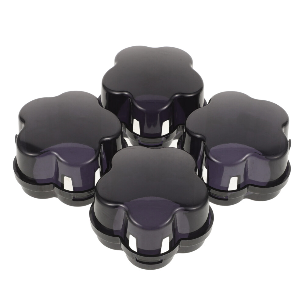 8Pcs Durable Stove Knob Covers Childproof Gas Stove Guards Dark/Blue Villcase