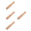 4Pcs Bamboo Muddler Wooden Garlic Crusher Hand Mixer Kitchen Utensils 9