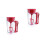 2Pièces Séparateur De Graisse Rouge Distributeur Pour Pâte À Gâteaux 9