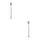 2Stk Goldenes Klarinetten Set ABS Material Für Anfänger 6