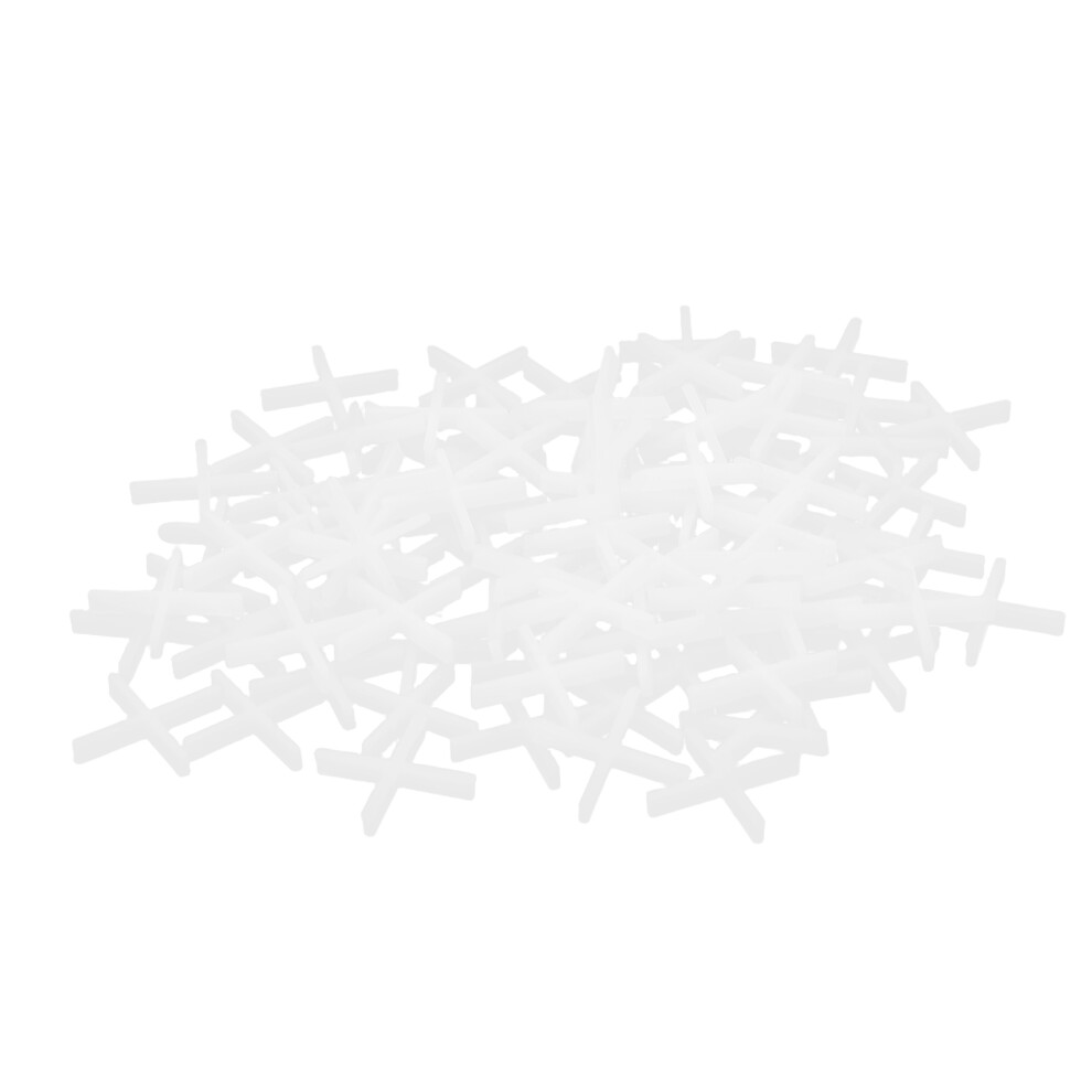 500Pcs White Plastic Tile Positioning Leveler Kit For Porcelain Tiles 3591469908725