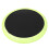 2Pcs Yellow Carbon Fiber Drum Pads with ABS Material Beginner Practice 1