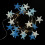 5Pcs Ocean Style Wooden Party String Lights Battery LED Light Decor 3