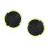2Pcs Yellow Carbon Fiber Drum Pads with ABS Material Beginner Practice 10